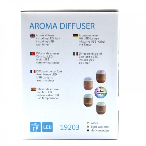 (image for) Palermo Atomiser - USB - Colour Change - Timer