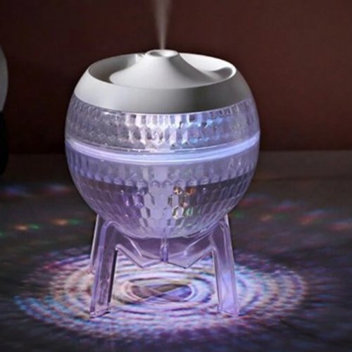 (image for) Clear Humidifer Mondo Planet - USB - Colour Change (down light)
