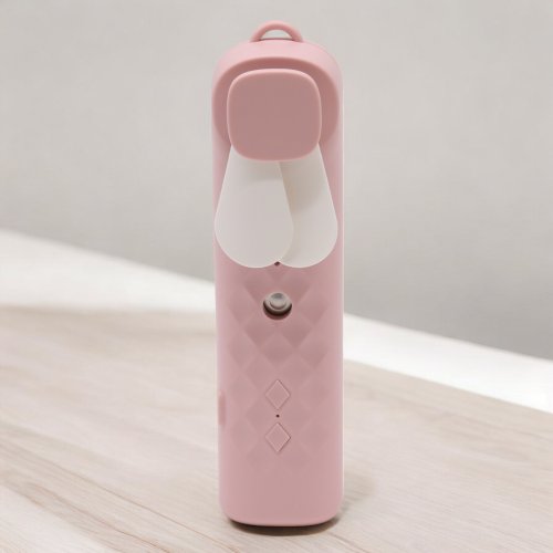 (image for) Pink Nano Mist Face Fan & Spray - USB chargable