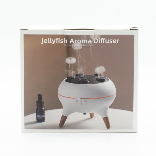 (image for) Jellyfish Puff Effect Aroma Diffuser with Colour-Changing LED