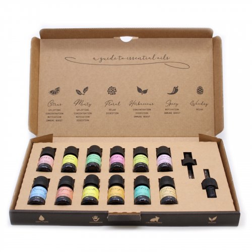 (image for) Aromatherapy Essential Oil Set - The Top 12