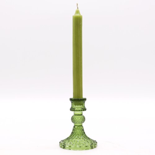 (image for) Vintage Dinner Candle Holder - Garden Jade
