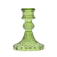 (image for) Vintage Dinner Candle Holder - Garden Jade