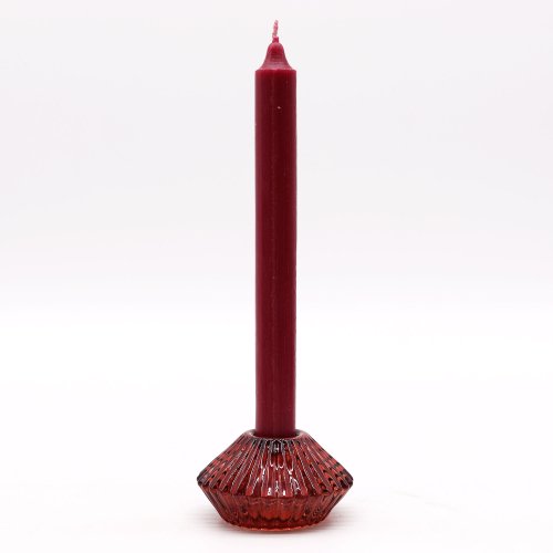(image for) Flower Flip Dinner Candle / Tealight Holder - Vampire Red