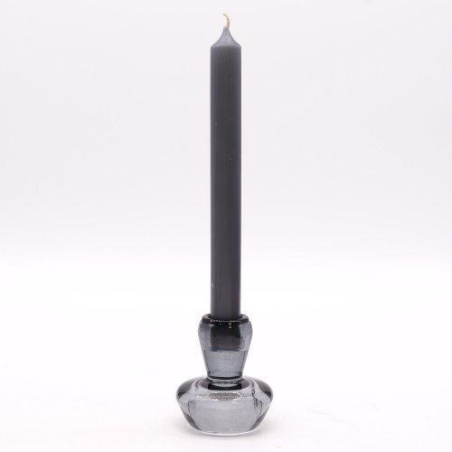 (image for) Mushroom Flip Dinner Candle / Tealight Holder - Midnight Grey