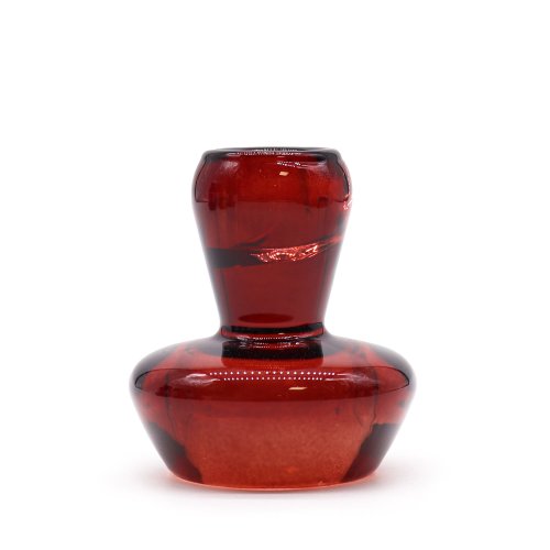 (image for) Mushroom Flip Dinner Candle / Tealight Holder - Vampire Red