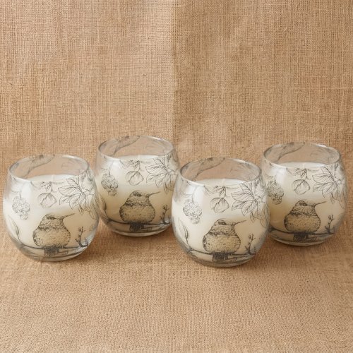 (image for) Small Glass Jar Candles - Drawn by Flame