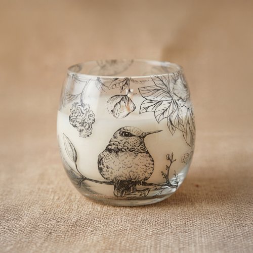 (image for) Small Glass Jar Candles - Drawn by Flame