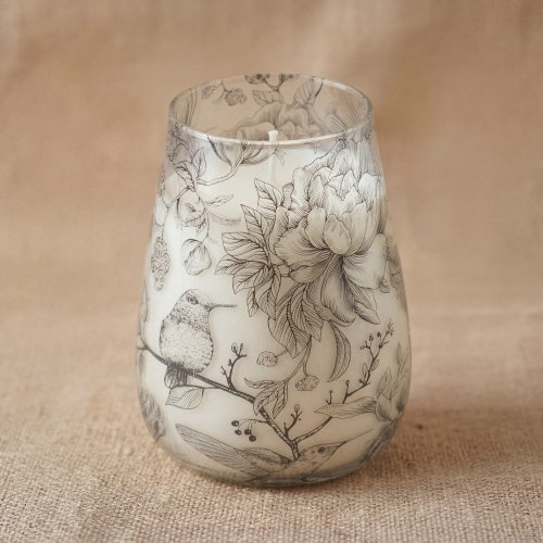 (image for) Tall Glass Jar Candles - Drawn by Flame