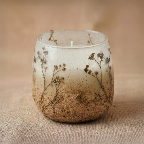 (image for) Medium Glass Jar Candles - Wildlight Woods
