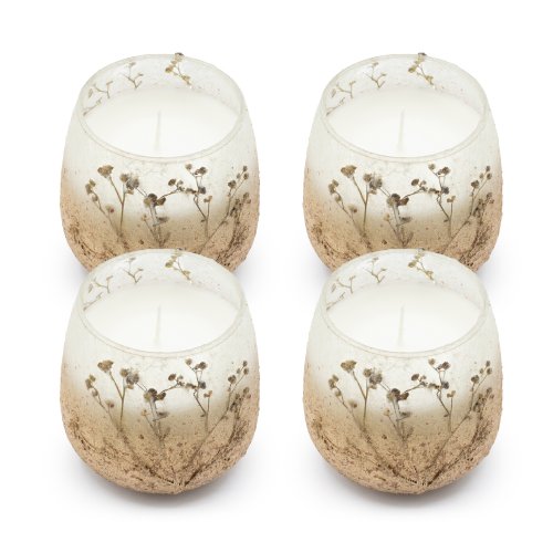 (image for) Medium Glass Jar Candles - Wildlight Woods