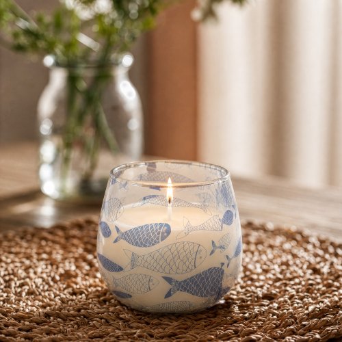 (image for) Small Glass Jar Candles - Seabreeze