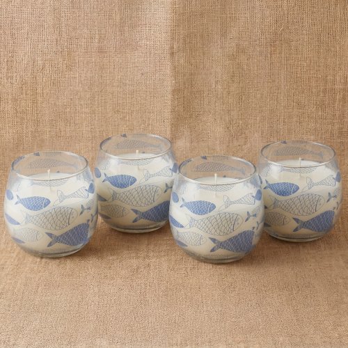 (image for) Small Glass Jar Candles - Seabreeze