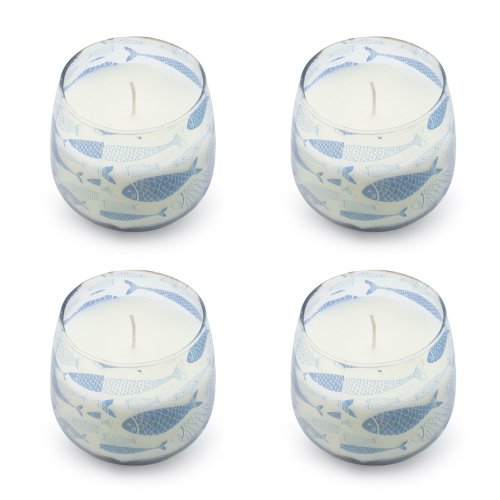 (image for) Small Glass Jar Candles - Seabreeze
