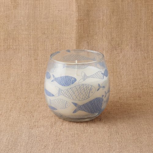(image for) Small Glass Jar Candles - Seabreeze