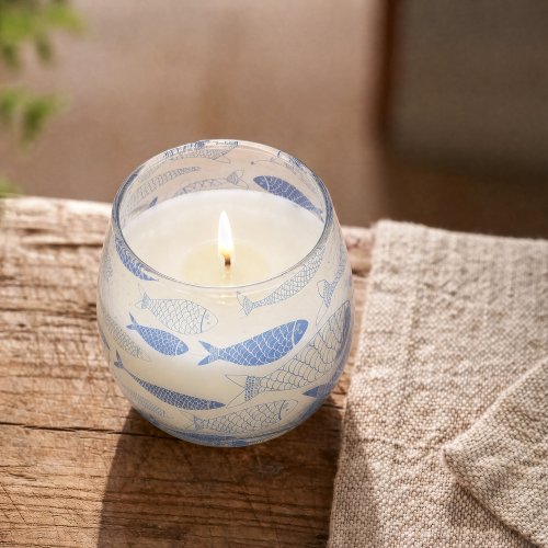 (image for) Small Glass Jar Candles - Seabreeze