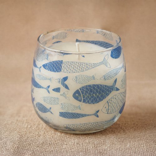 (image for) Medium Glass Jar Candles - Seabreeze