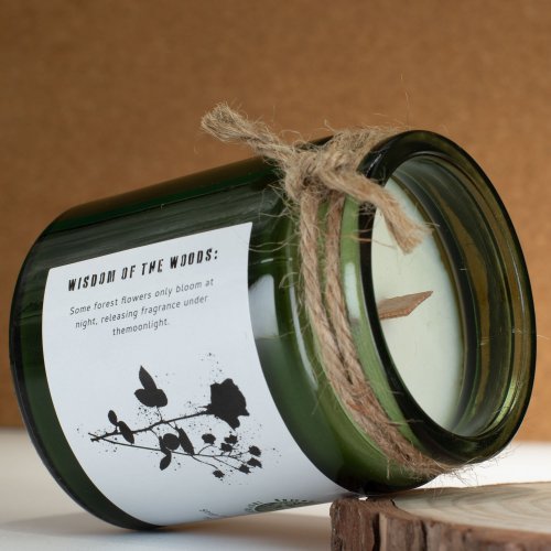 (image for) Greenman Woodwick Soy Candle - Midnight Rose