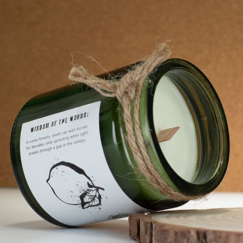 (image for) Greenman Woodwick Soy Candle - Cedar Citrus