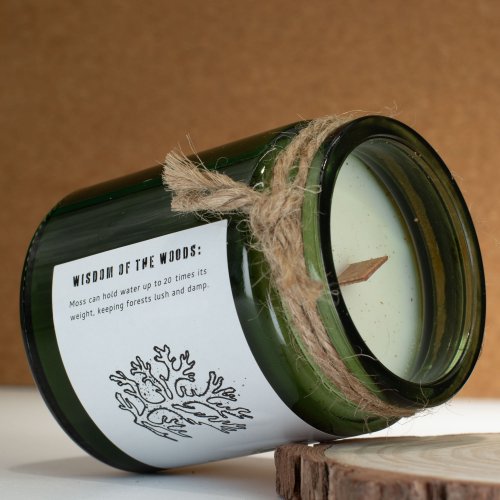 (image for) Greenman Woodwick Soy Candle - Moss & Mist