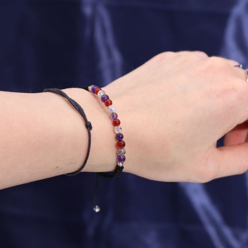 (image for) Zodiac Crystal Candle with Gemstone Bracelet - Virgo