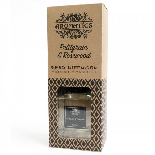 (image for) 200ml Petitgrain & Rosewood Essential Oil Reed Diffuser