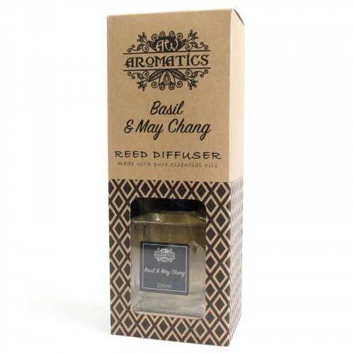 (image for) 200ml Basil & Maychang Essential Oil Reed Diffuser