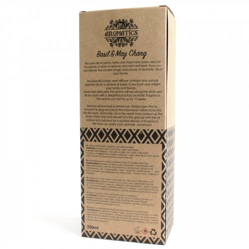(image for) 200ml Basil & Maychang Essential Oil Reed Diffuser