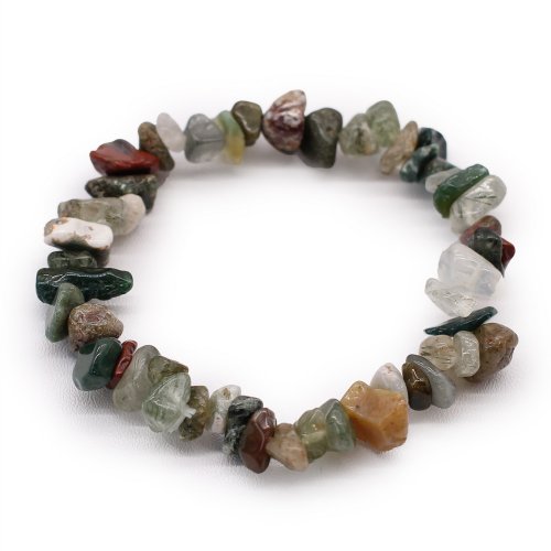 (image for) Chipstone Bracelet - Moss Agate