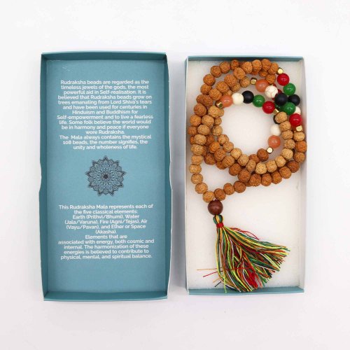 (image for) Bali Mala Necklace - Five Element Talent
