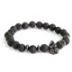 (image for) Knight's Helmet / Lava Stone - Gemstone Bracelet