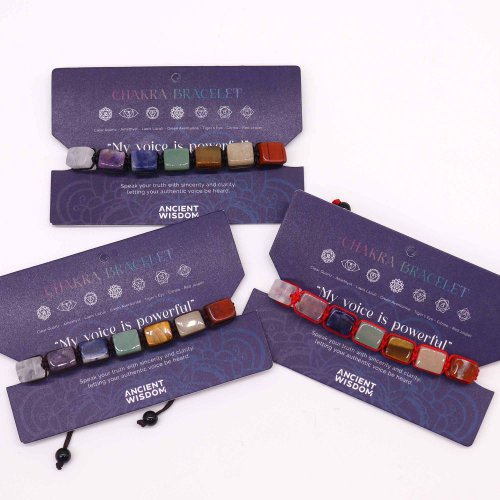 (image for) Chakra String Bracelet - Tumble Stones