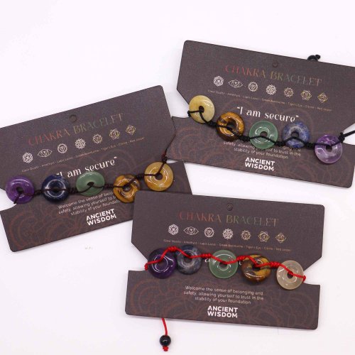 (image for) Chakra String Bracelet - Large Donuts