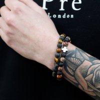 (image for) Set of 2 Gemstones Friendship Bracelets - Harmony - Rainbow Gemstones