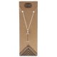 (image for) Gemstone Classic Point Pendant - Rock Quartz