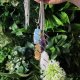 (image for) Cascade Wrapped Gemstone Necklace - Rough Opalite