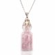 (image for) Bottled Gemstones Necklace - Rose Quartz