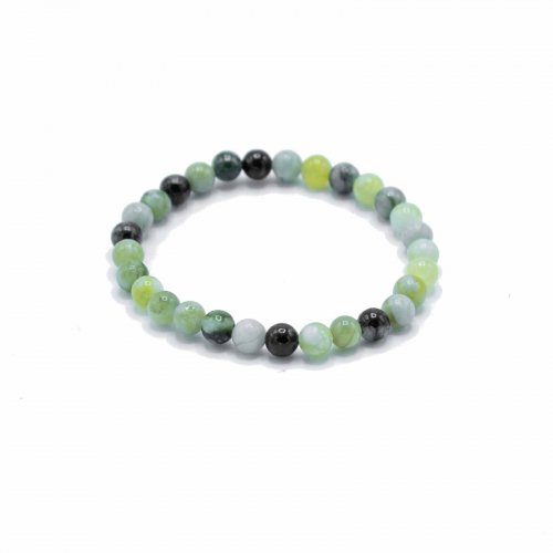 (image for) Gemstone Manifestation Bracelet - Olive Jade - Healing