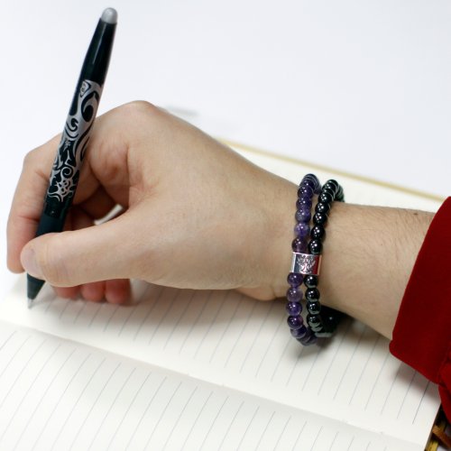 (image for) Magnetic Gemstone Bracelet - Amethyst