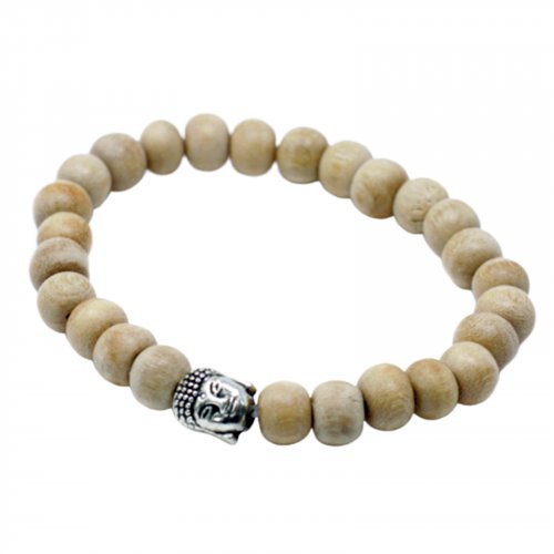 (image for) Fragrant Sandal Beads & Buddah Bangle