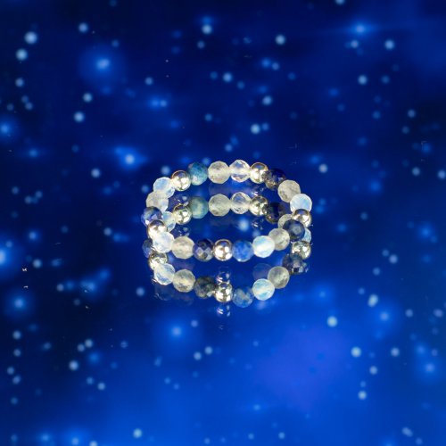 (image for) Nymph Spirit Gemstone Ring Set - Northern Lights