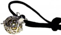 (image for) Silver Angel Bell - Night-time - 18mm