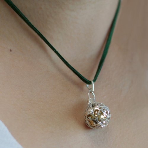 (image for) Silver Angel Bell - Romance - 18mm