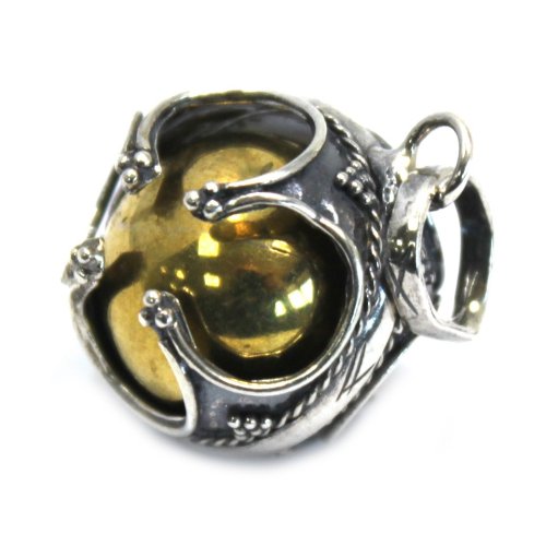 (image for) Silver Angel Bell - Prosperity - 16mm