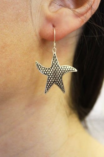 (image for) Silver Earrings - Lizards