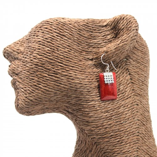 (image for) 925 Silver Earrings - SQ Mini Discs