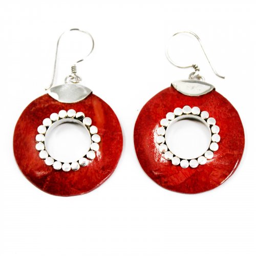 (image for) 925 Silver Earrings - Do-nuts