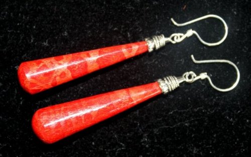 (image for) 925 Silver Earrings - Long Teardrop