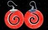 (image for) 925 Silver Earrings - Scroll Design