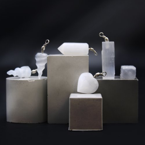 (image for) Selenite Natural Pendant
